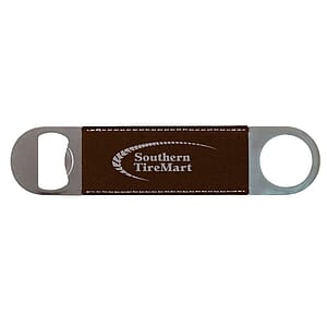 Large Leatherette Bottle Opener