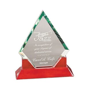Prestige Collection Diamond Glass Award