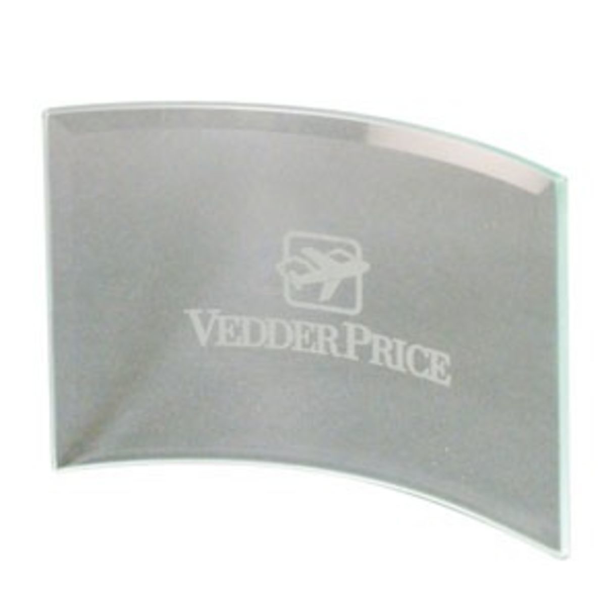 Beveled Glass Crescent Award