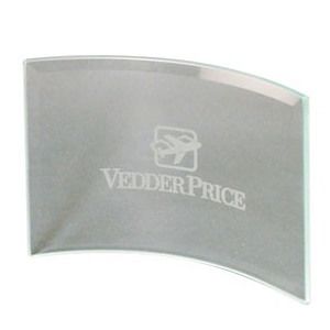 Beveled Glass Crescent Award