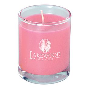 3 Oz. Clear Glass Votive Candle