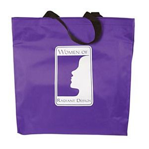 Nylon Tote w/Gusset (13"x14"x3")