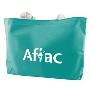 Nylon Tote Bag w/Gusset (14"x11"x3")