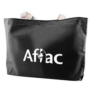 Nylon Tote Bag w/Gusset (14"x11"x3")