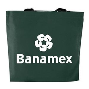 Colored Canvas Flat Tote Bag (14"x14")