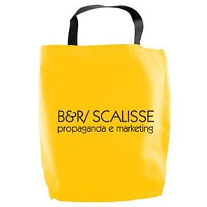 Jumbo Colored Canvas Tote Bag w/Gusset (12"x17"x6")