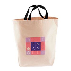 Jumbo Natural Canvas Tote Bag w/Gusset (12"x17"x7")