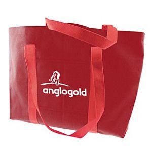 Colored Canvas Tote w/Gusset & Small Pocket (14"x11"x3")
