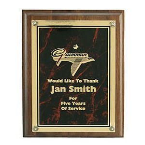 Genuine Walnut Plaque (6"x8")