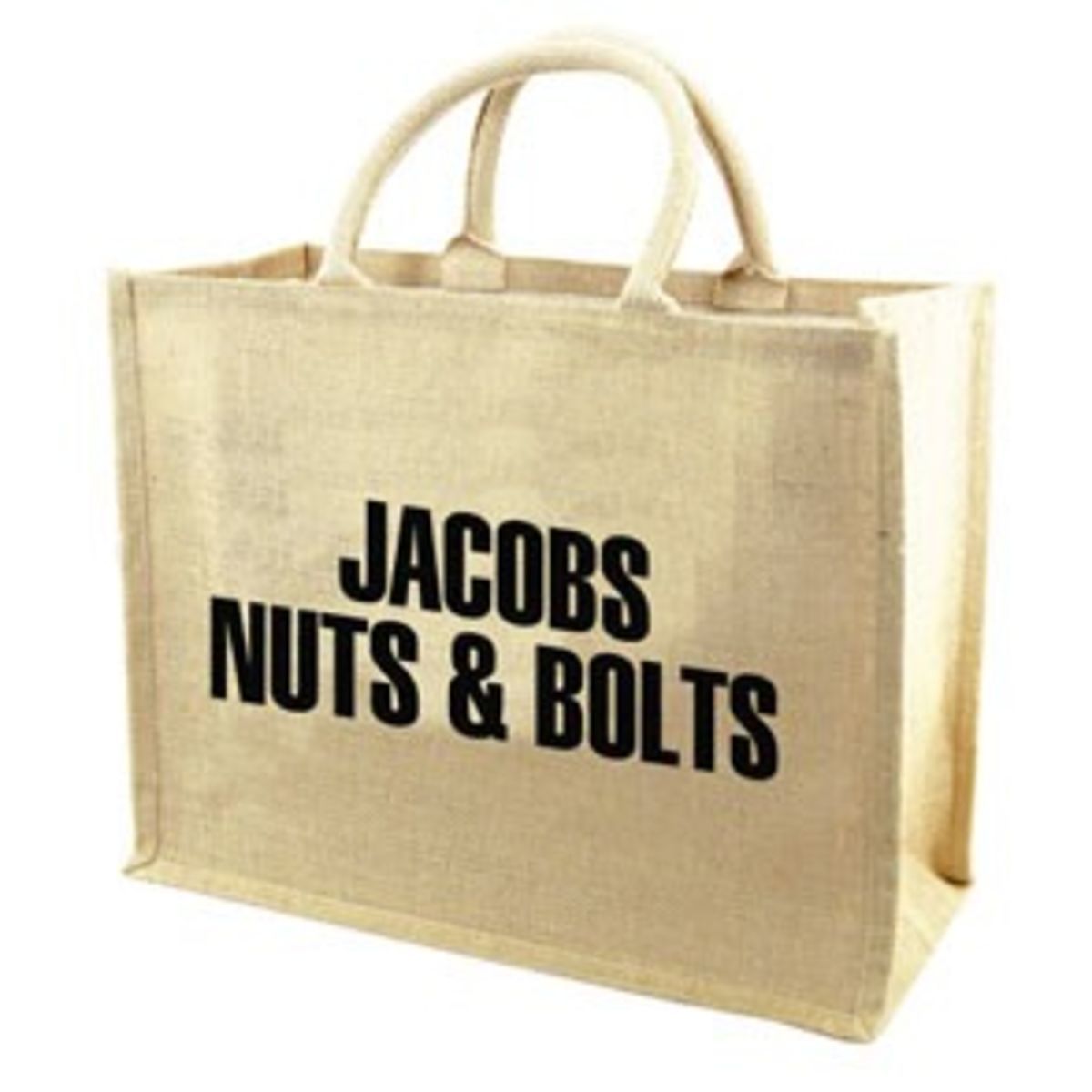 Large Jute Tote Bag