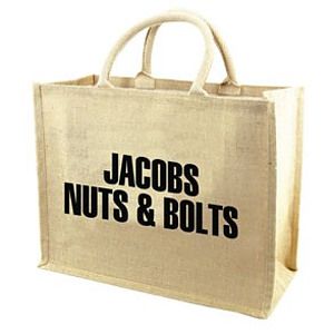 Large Jute Tote Bag