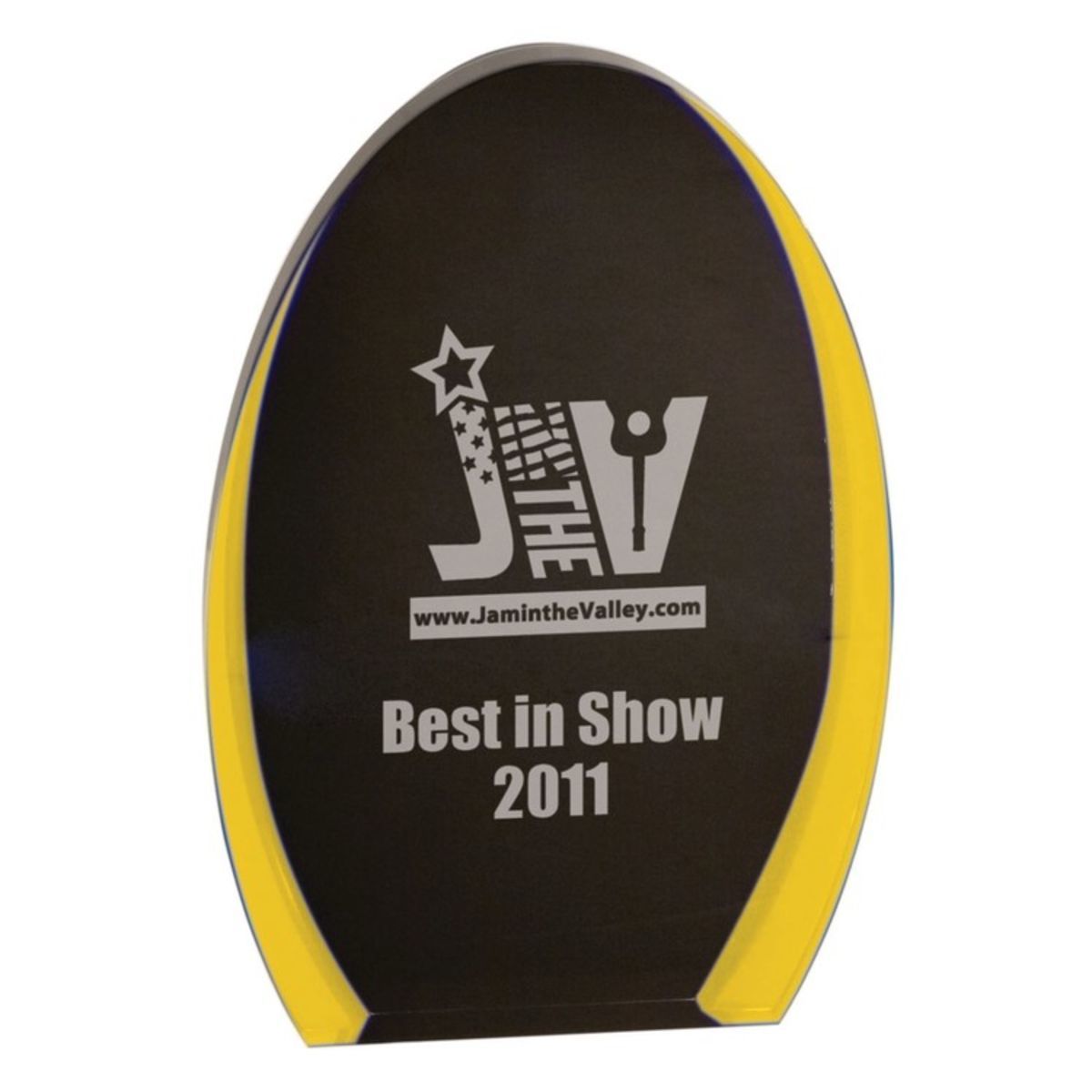 Luminary Acrylic Oval Award