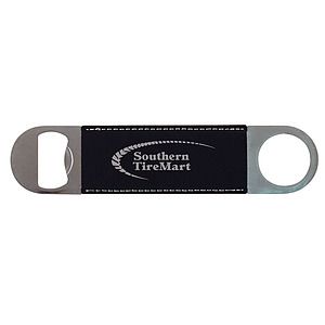 Large Leatherette Bottle Opener