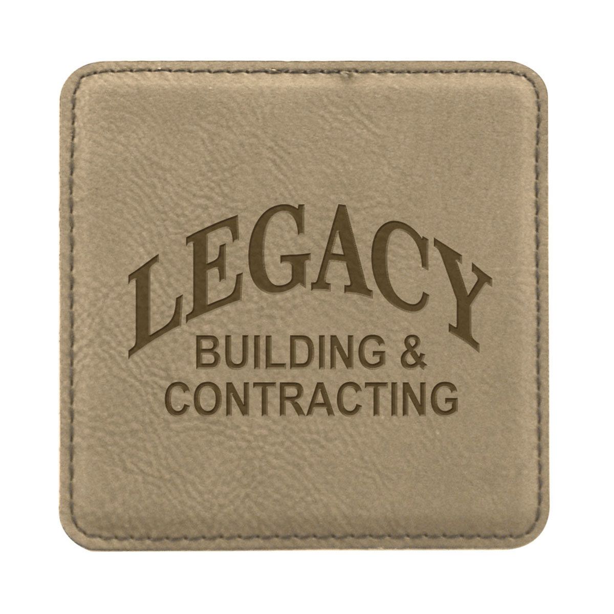 Leatherette Coaster