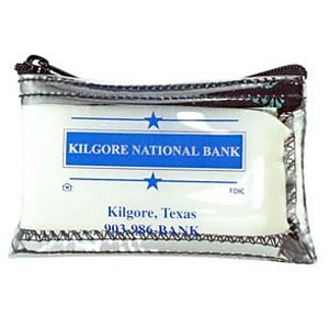 Clear Vinyl Standard Coin Bag