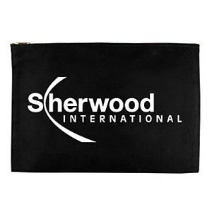 10 Oz. Colored Canvas Deluxe Zippered Portfolio