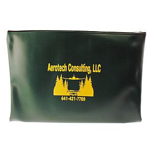 TexOLeather Vinyl Deluxe Zippered Portfolio