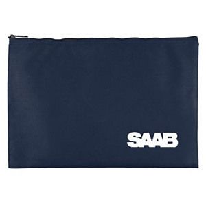 10 Oz. Colored Canvas Zippered Portfolio
