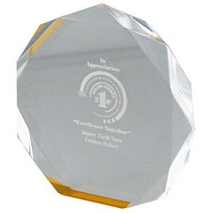 Octagon Acrylic Award