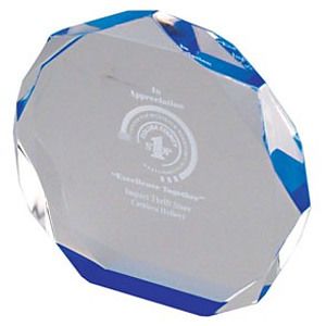 Octagon Acrylic Award
