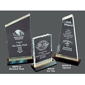 Reflection Awards Beveled Peak w5" x 10"
