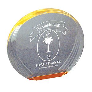 Round Designer Acrylic Awards