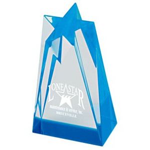 Sculpted Star Acrylic Award (3 1/2"x6")