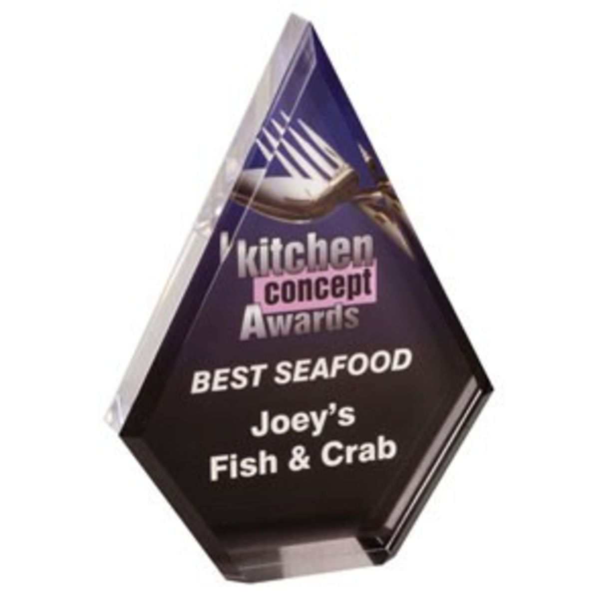 4 Color Process Acrylic Diamond Award