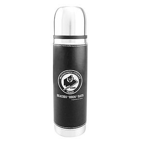 16 Oz. Executive Thermos Leatherwrap