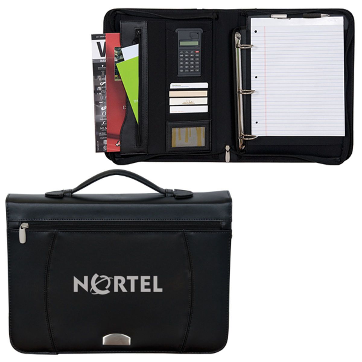 Promotional Zippered notepad binder Personalized With Your Custom Logo