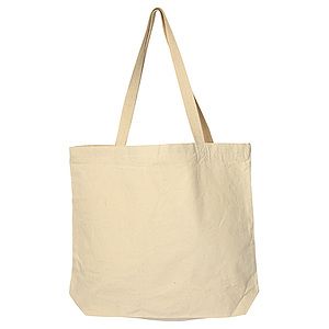 Valkaz Cotton Tote With Zipper - Standard
