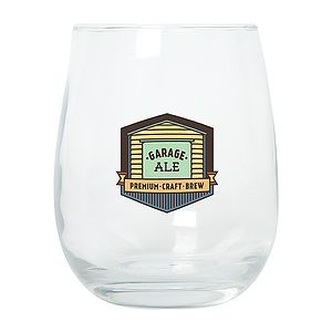 ROWBECK 550 ML. (18 FL. OZ.) STEMLESS WINE GLASS