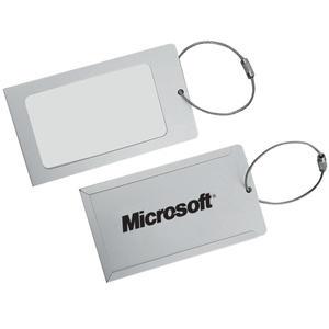 ALUMINUM LUGGAGE TAG