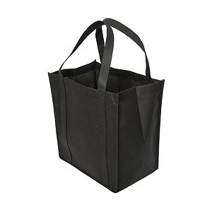 Non Woven Tote: 12" W x 13" H x 8" D