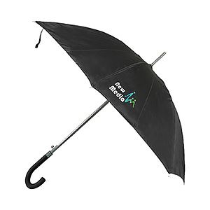 EXECUTIVE UMBRELLA: 46" Arc with Hook Handle