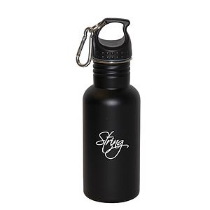 Wide Mouth 500 Ml (17 Fl. Oz.) Stainless Steel Water Bottle