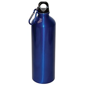 750 Ml (25 Fl. Oz.) Aluminum Water Bottle With Carabiner