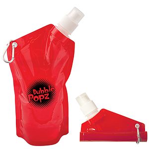 Folding 591 Ml. (20 Fl. Oz.) Water Bag