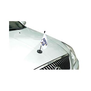 5.5"x8.25" Stationary Double-Sided Magnetic Car Hood Flag