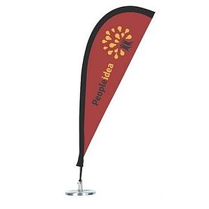 6"x14" Single-Sided Table-TopTeardrop Flag