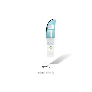 17ft Blade Feather Flag- Double-Side Imprint -Fabric Only