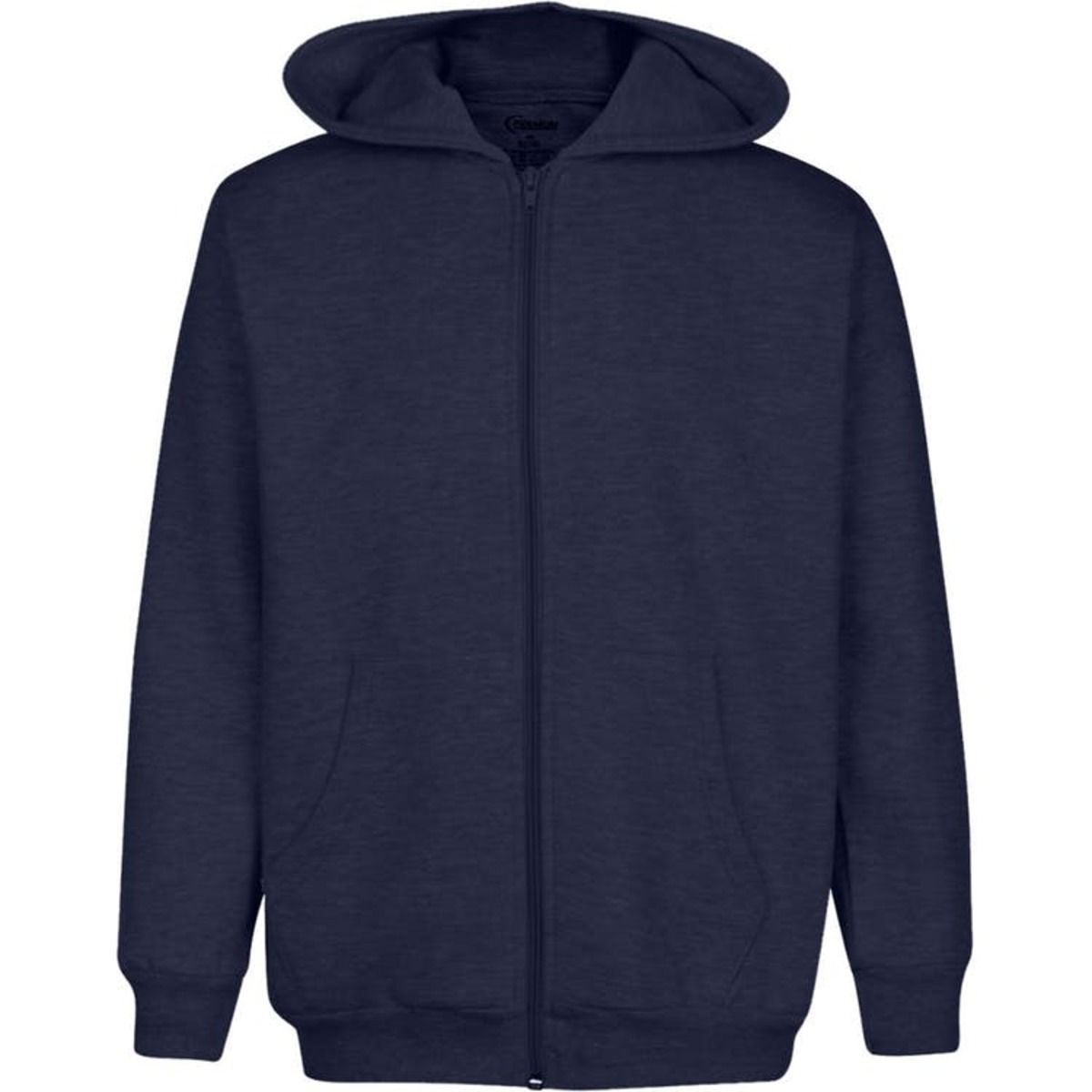 Youth Zippered Hoodies - Navy Size 18/20