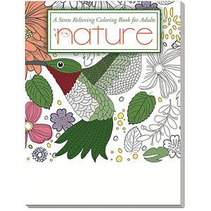Adult Coloring Books - 24 Pages Nature