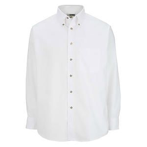 MEN'S EASY CARE POPLIN (1280-BLANK)