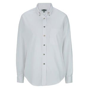 LADIES EASY CARE POPLIN (5280-BLANK)