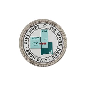 1.75" Speed Challenge Coin Rope Border w/ 3D Texture Print