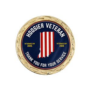2" Speed Challenge Coin Diamond Border w/ 3D Texture Print