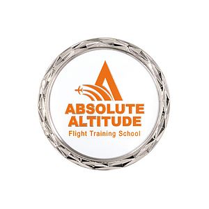 2" Speed Challenge Coin Diamond Border w/ 3D Texture Print