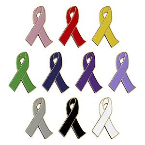 Awareness Ribbon Lapel Pin