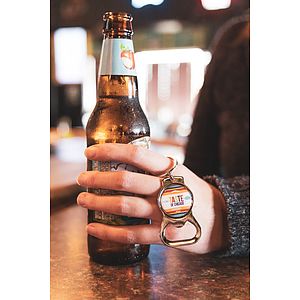 Keychain Bottle Opener - Full Color Dome